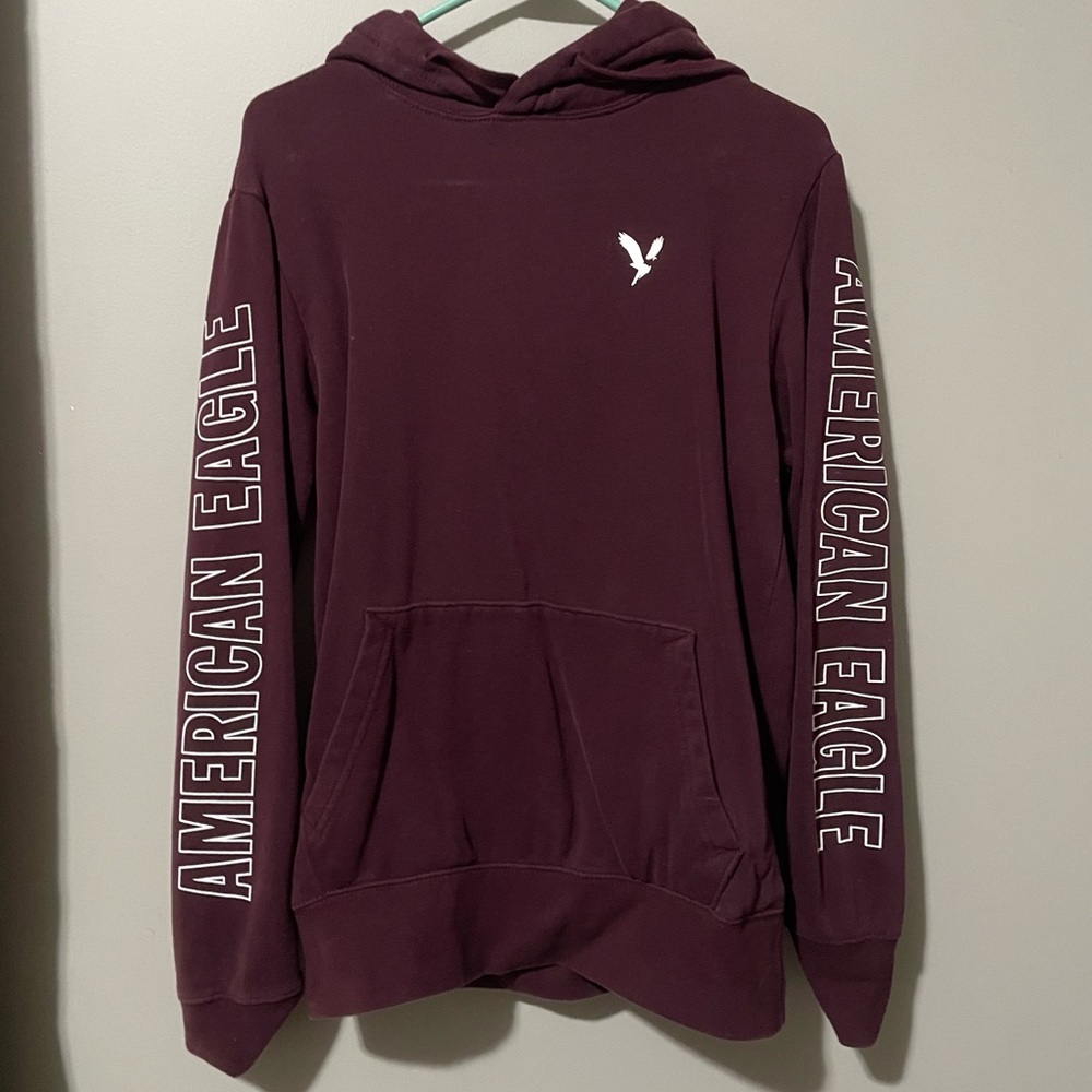 american eagle , size extra small, burgundy